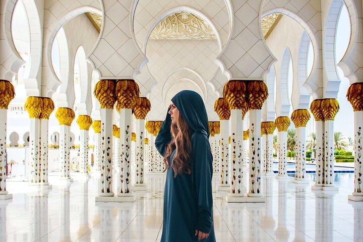 Visite d'une journée complète d'Abu Dhabi avec la mosquée Sheikh Zayed