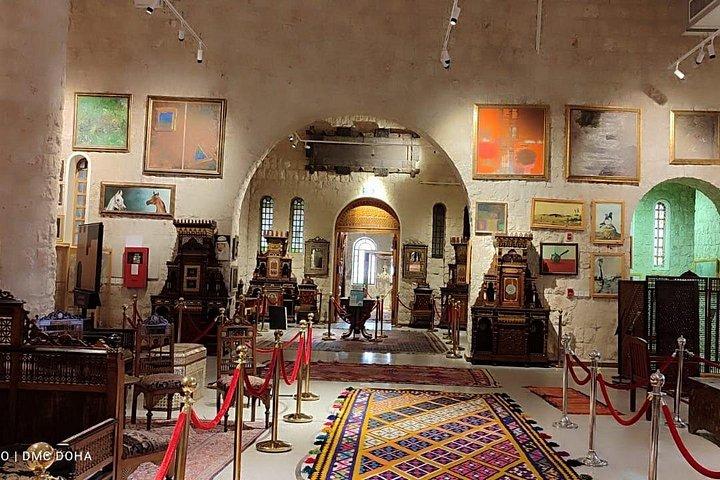 カタール、ドーハ：レーシングトラック、オリックス、シェイク・ファイサル博物館ツアーに来ました。
