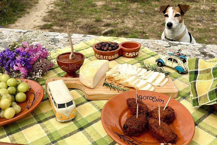Kulinarische Tour durch die Landschaft Lissabons im Oldtimer