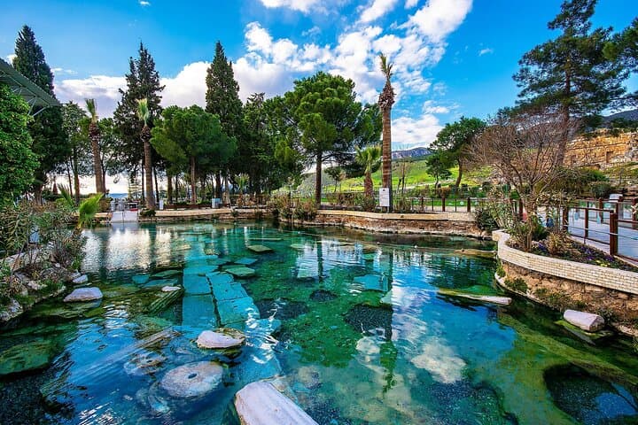 Pamukkale Hierapolis Cleopatra Pool Tour with Lunch from Antalya