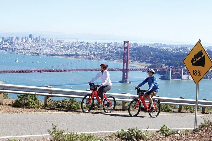 Golden Gate Bridge Guided Bike or E-Bike Tour de São Francisco a Sausalito