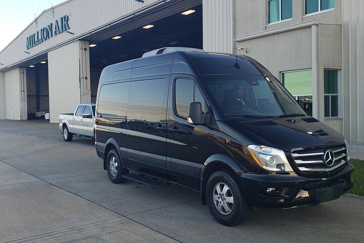 Privat Mercedes Sprinter Transfer NOLA, lufthavn, krydstogtskib