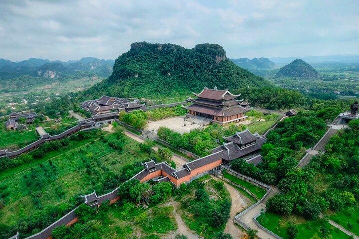 Bai-Dinh-Pagode – Trang An-Bootsfahrt – Mua-Höhle, ganzer Tag