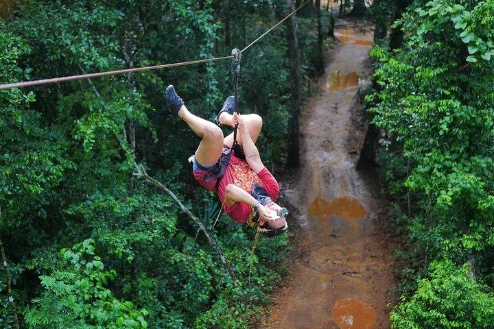 ATV, Zipline e Cenote Adventure con cibo incluso a Cancun