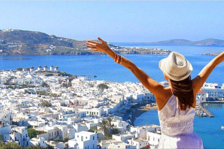 Halvdags højdepunkter på Mykonos Tour