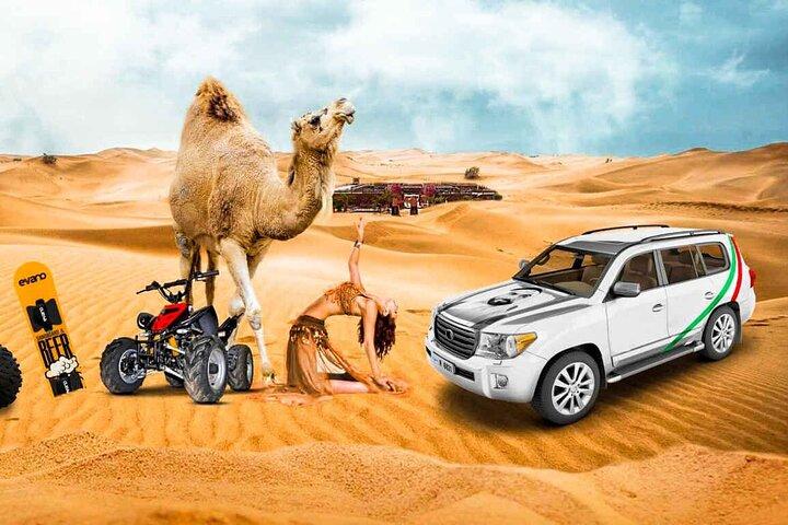Meio Dia Deserto Safari com Sand Boarding e Camel Ride