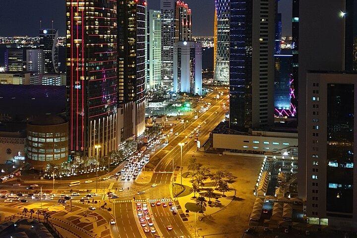 Doha City Night Tour com Pickup do Aeroporto de Doha e Hotéis