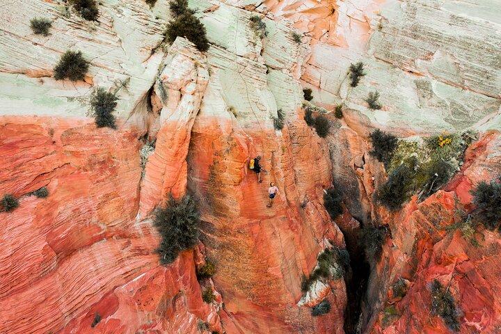 "Tallest in Utah" Via Ferrata & Rappelling (4 timer)