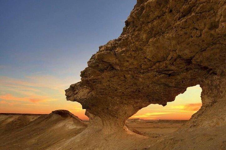 Excursão de dia inteiro ao norte e oeste do Catar com embarque em Doha
