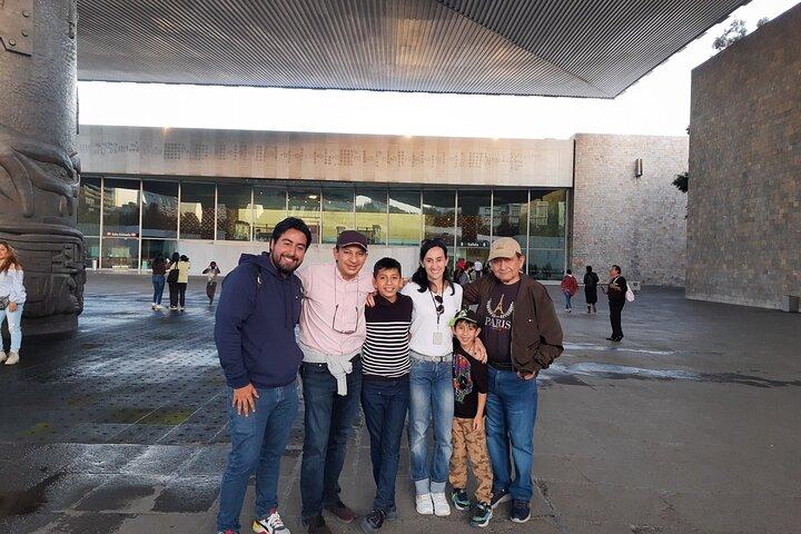 Tour Museum Anthropology and Castle Chapultepec Small groups