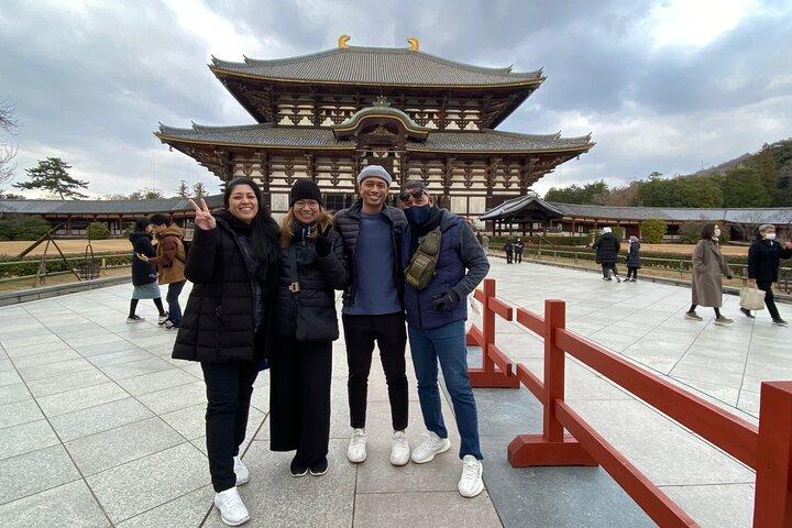 京都発奈良日帰り旅行：カスタマイズツアー、ライセンスガイド