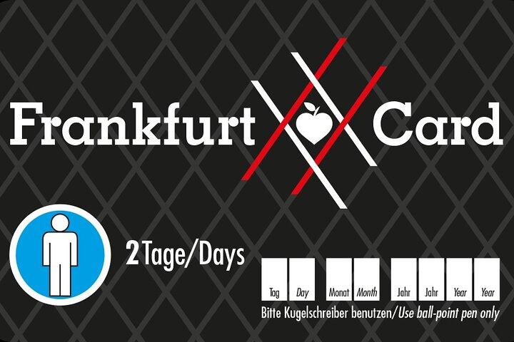Frankfurt-kort 2 dage