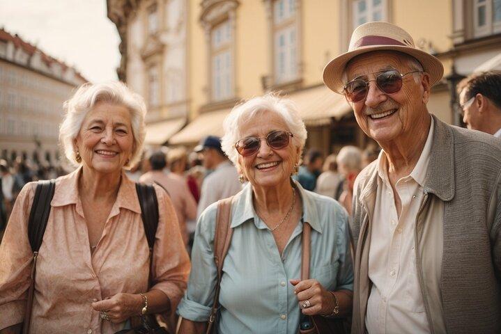 Transfer privato da Budapest a Praga con 2h per visitare la città
