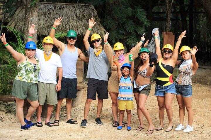 Circuito Tirolesa com Cenote e Almoço Incluído