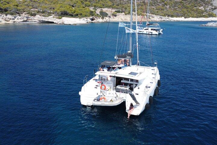 Mykonos semi-privat katamarankryssning