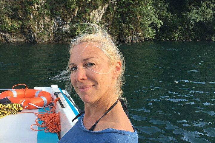 Excursion privée en bateau d'une heure sur le lac de Côme
