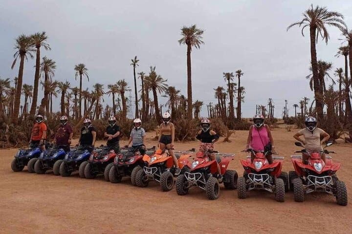 3 Hours Quad Excursion to the palm grove and Jbilat Desert