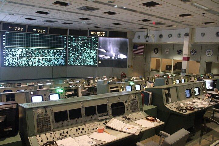 NASA Historic Mission Control spårvagnstur + allmän antagning Pass