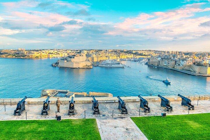 Visita guiada privada a Valletta em inglês, francês ou italiano
