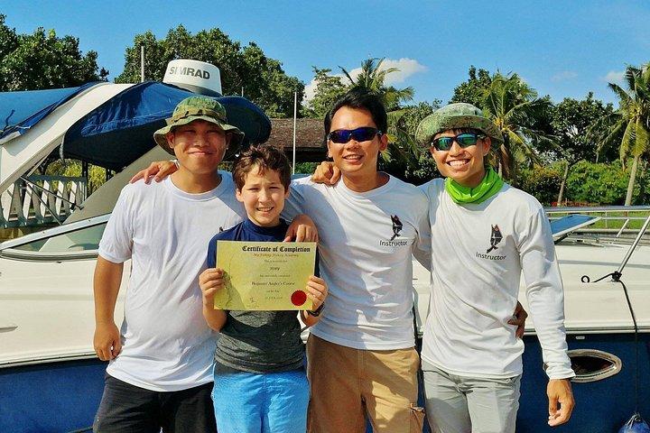 シンガポール南部諸島の初心者向けアングラーズフィッシングコース