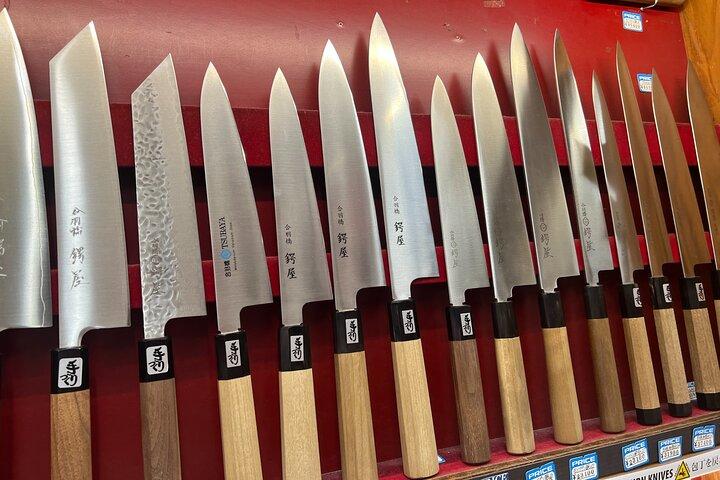 Kappabashi Knife & Kitchen Town Tour avec Guide licencié