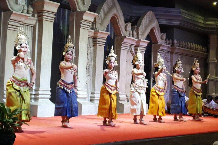 Siem Reap Apsara middagsshow og hotelafhentning