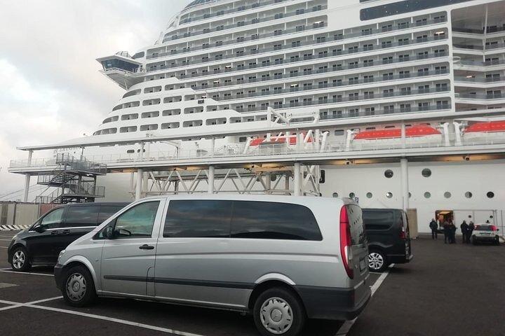 Fco airport from Civitavecchia port