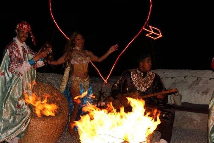 Agafay desert, quad , camel ride, luxury dinner
