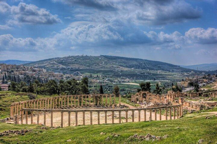 Histroy Tour em Jerash Ruínas e Castelo de Ajloun