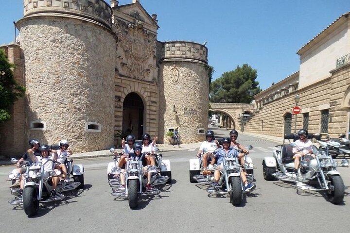 Croisière guidée en tricycle à Majorque