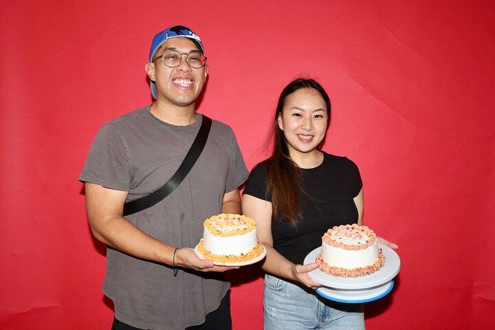 ヒューストンでのケーキデコレーション