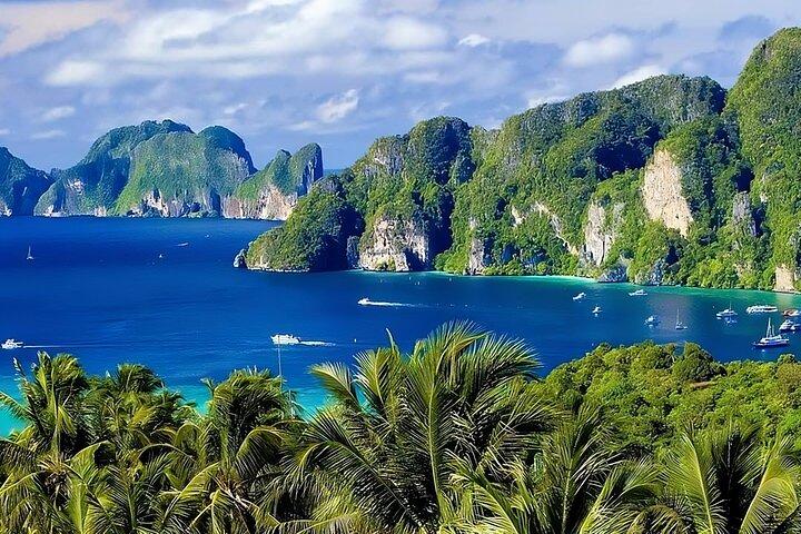 Phi Phi & Bamboo Islands Snorkeltur med frokost med speedbåd