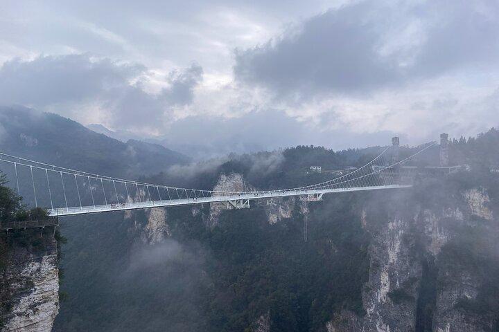 Private Day Tour of Tianmen Mountain with Skywalk and World's Longest glass bottom bridge