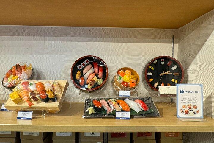 東京 : 浅草の伝統的な日本食サンプル作り