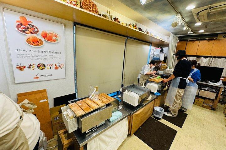 東京 : 浅草の伝統的な日本食サンプル作り