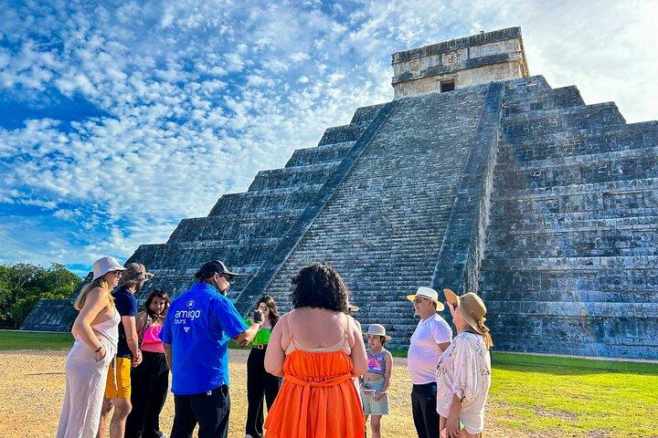 Excursión a Chichén Itzá, Cenote y Valladolid con tequila y almuerzo