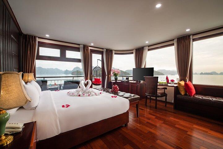 Luxo Halong & Lan Ha Bay Cruise 2D1N All-Inclusive saindo de Hanói