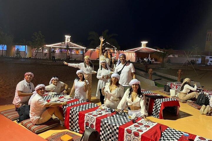 Dubai Desert Safari Dune Bashing, 60min ATV Quad, paseo en camello, barbacoa