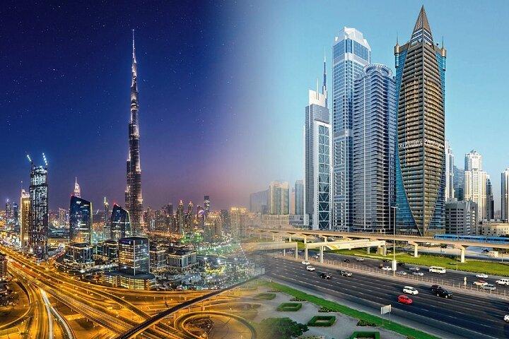 Dubai-Stadtrundfahrt ab Abu Dhabi mit englischem Reiseführer