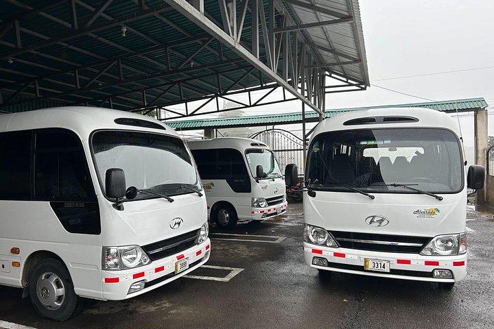 TransAlvarado, private services from or to Monteverde