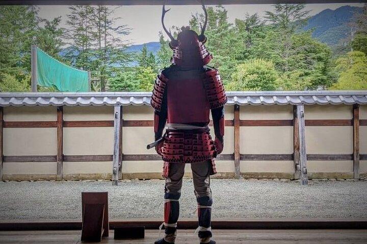 Excursão de vida Samurai de 1 dia Oyaki Samurai e Katana Practice