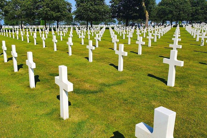 Omaha Beach och Colleville Cemetery Privat vandringstur