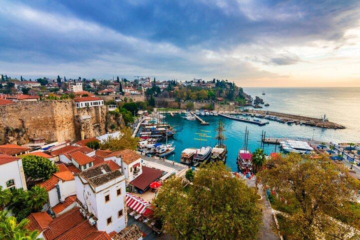 Antalya /Belek : Visita guiada à cidade com carrinho de cabo e cachoeiras e barco