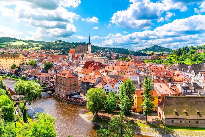 Excursion privée d'une journée de Prague à Český Krumlov