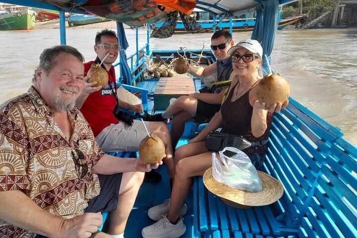 CuChi Tunnels&Mekong Delta (Boot, TukTuk, Kokosdorf) SmallGroup