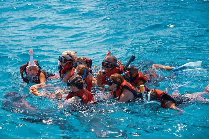 Hurghada oranje baai eiland, snorkelen en lunch