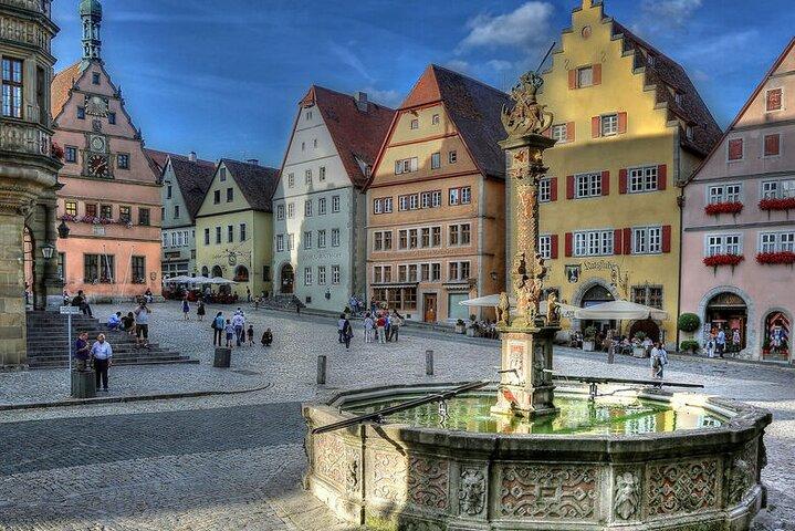 fra Frankfurt: historisk skat Rothenburg, privat 1-dages tur