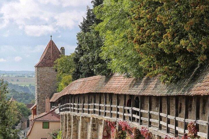 fra Frankfurt: historisk skat Rothenburg, privat 1-dages tur