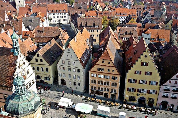 fra Frankfurt: historisk skat Rothenburg, privat 1-dages tur
