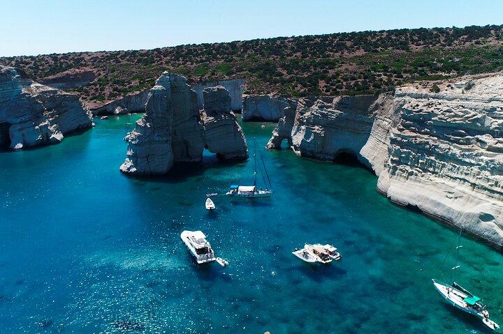 6 Hours Private South Milos Island Tour